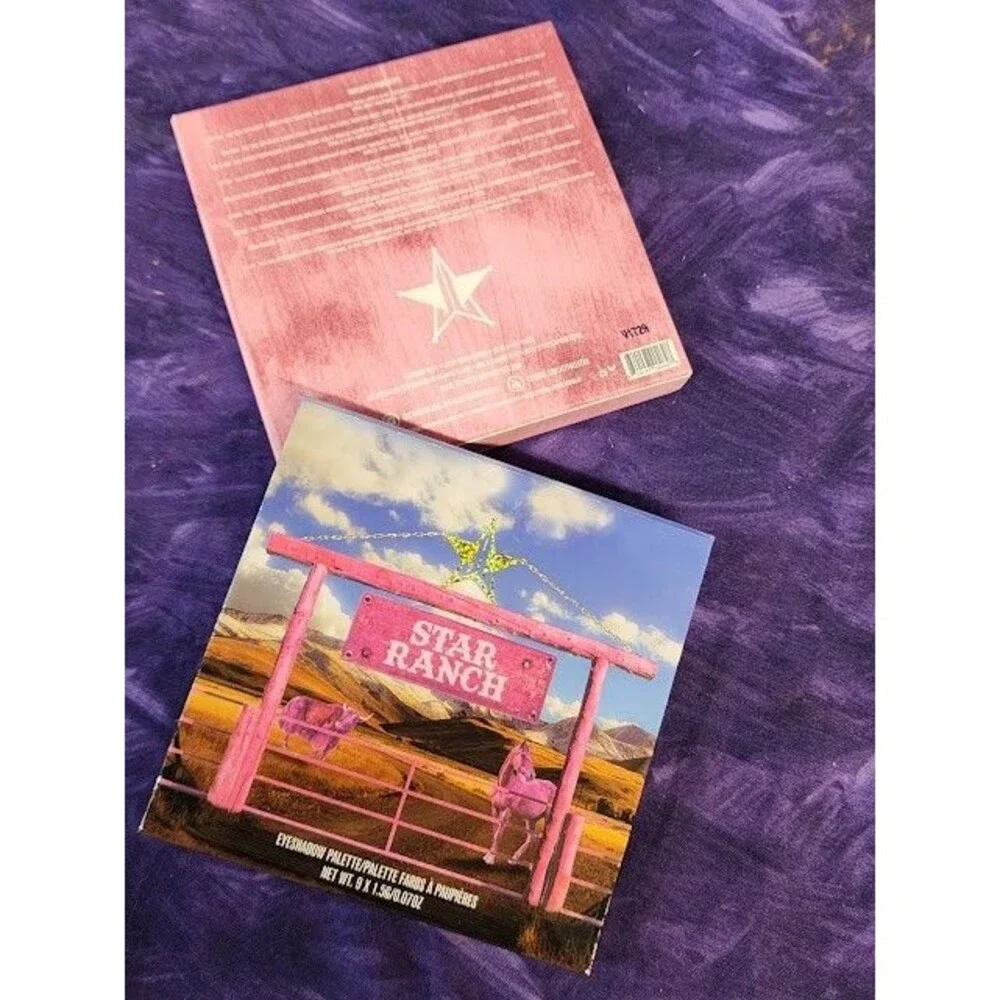 JEFFREE STAR Star Ranch Mini Eyeshadow Palette 9 Pan Shade Pressed Pigment Color